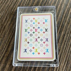Louis Vuitton Murakami King of Clubs Playing Card
